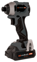 Pistol de Impact cu Prindere Hexagonala 1/4 Brushless cu 2 Acumulatori si Incarcator 20V POWER Evotools PLUS.