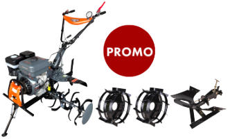Pachet Motocultor T900 cu Accesorii Evotools Plus