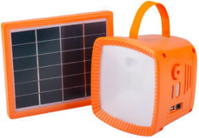 Lampa LED cu Incarcare Solara Radio FM si Port USB