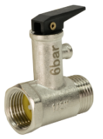 Supapa de Siguranta pentru Boiler 1/2 FI-FE 6bar Evosanitary