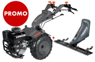 Pachet Motocultivator Evotools PLUS Loncin MT760 cu Cositoare