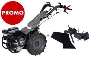 Pachet Motocultivator Loncin MT370 13CP cu Plug Evotools PLUS