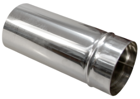 Burlan din Inox / D[mm]: 130; L[mm]: 450