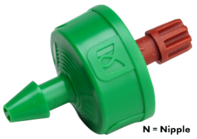 Ciuperca Picurare cu Compensator, no-drain, self-cleaning