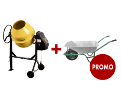 Betoniera BuildXell 2051 + Roaba PROMO 1+1