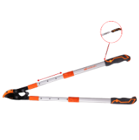 Foarfeca Crengi Tip Nicovala Manere Aluminiu Telescopice cu Ferastrau Crengi Integrat EvoTools