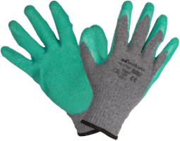 Manusi Latex Tricotate Verzi ETS