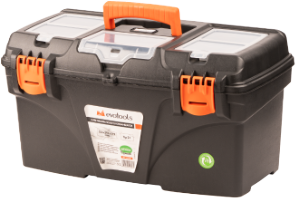 Cutie Neagra Scule cu Organizator Evotools