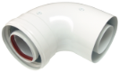 Cot 90 pt Cos de Fum Coaxial Ariston