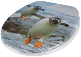 Capac WC Soft Close Duroplast Pinguin 1131 / C: MR06
