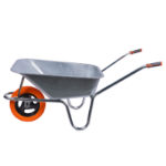 Roaba Zincata cu Roata PU si Janta Metalica Tip P EvoTools +Plus