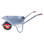 Roaba Zincata cu Roata Pneumatica si Janta Metalica EvoTools +Plus