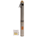 Pompa Submersibila Inox 1100W Centrifugala 14 Turbine Panou de Comanda Rezistenta Sporita la Nisip Evosanitary Plus