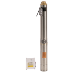 Pompa Submersibila Inox 750W Centrifugala 12 Turbine Panou de Comanda Rezistenta Sporita la Nisip Evosanitary Plus